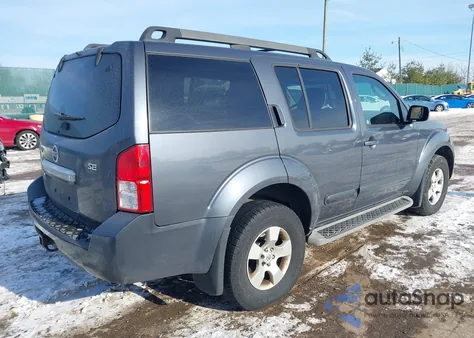 2010 Nissan Pathfinder Se z USA, uszkodzony, nr VIN 5N1AR1NBXAC606749